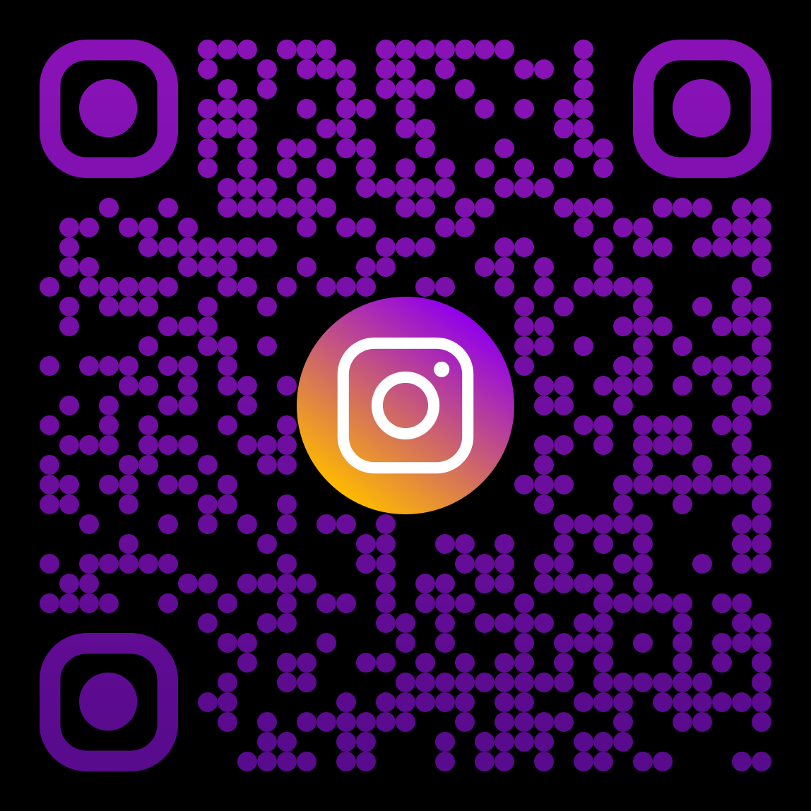 Instagram QR Kód